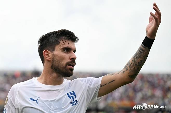 알 힐랄 미드필더 후벵 네베스. /AFPBBNews=뉴스1