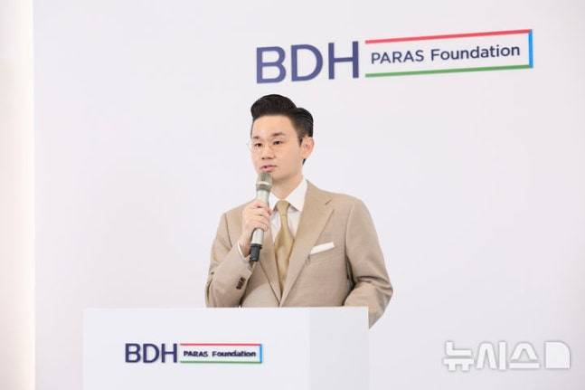 한국인으로는 처음으로 IPC 위원장 선거에 출마한 배동현 BDH 이사장. /사진=대한장애인체육회 제공