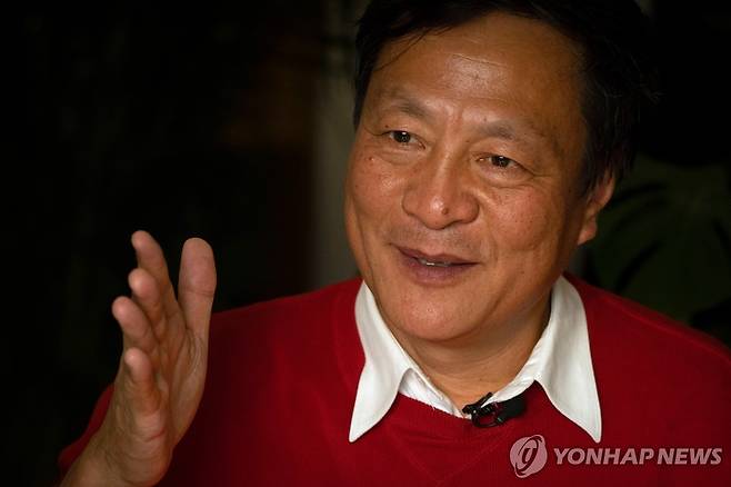 위쿵젠 베이징대 교수  [AP 연합뉴스 자료사진. 재판매 및 DB 금지]