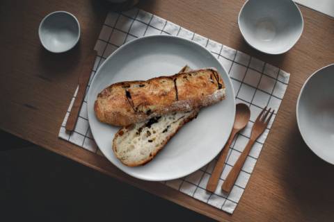 제과점빵의 해초 바게트.