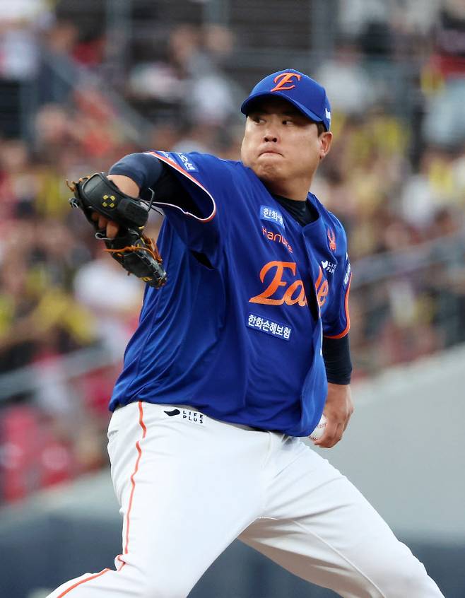 한화이글스 토종에이스 류현진. 사진=연합뉴스