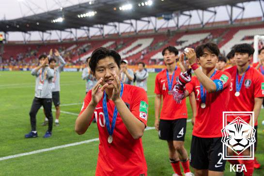 2019 FIFA U-20 월드컵 당시 이강인의 모습. 사진=대한축구협회