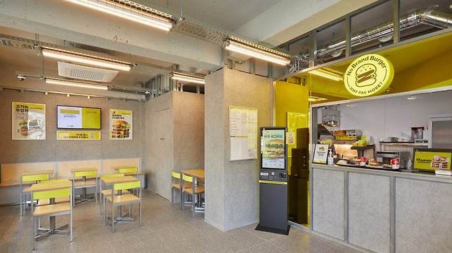 노브랜드버거 매장 전경.(노브랜드버거 제공)