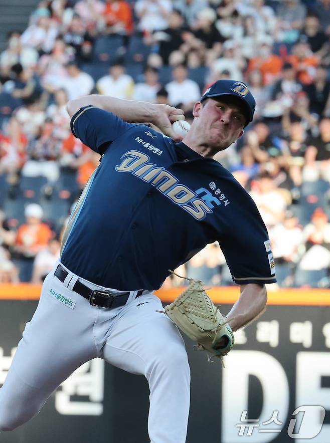 NC 다이노스 외국인 투수 라일리 톰슨. 2025.7.1/뉴스1 ⓒ News1 김기태 기자