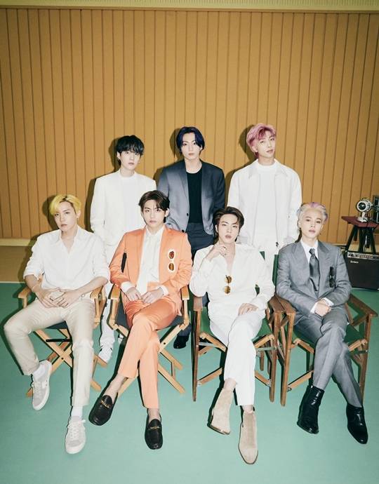 방탄소년단(BTS/RM 진 슈가 제이홉 지민 뷔 정국) ⓒ빅히트 뮤직