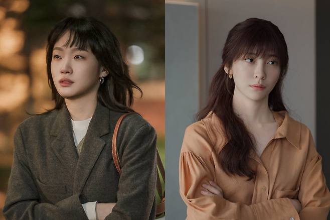 ‘은중’ 김고은(왼쪽), ‘상연’ 박지현.