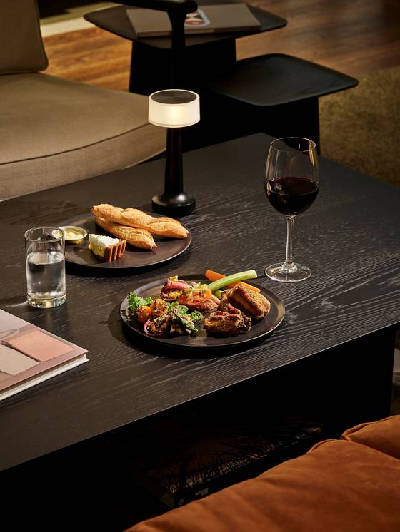 제주의 제철 재료가 기본이 된 아너스 G 라운지의 미식 경험. 사진 제네시스