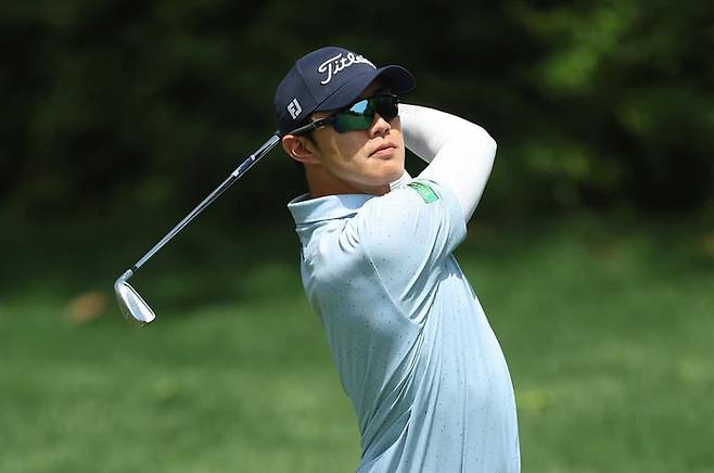 DP월드투어 페덱스 프랑스 오픈 준우승을 차지한 고정원. DP월드투어