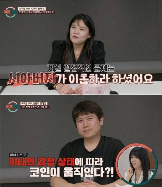 '이혼숙려캠프' 15기 마지막 부부 '위자료 부부'. /JTBC '이혼숙려캠프'