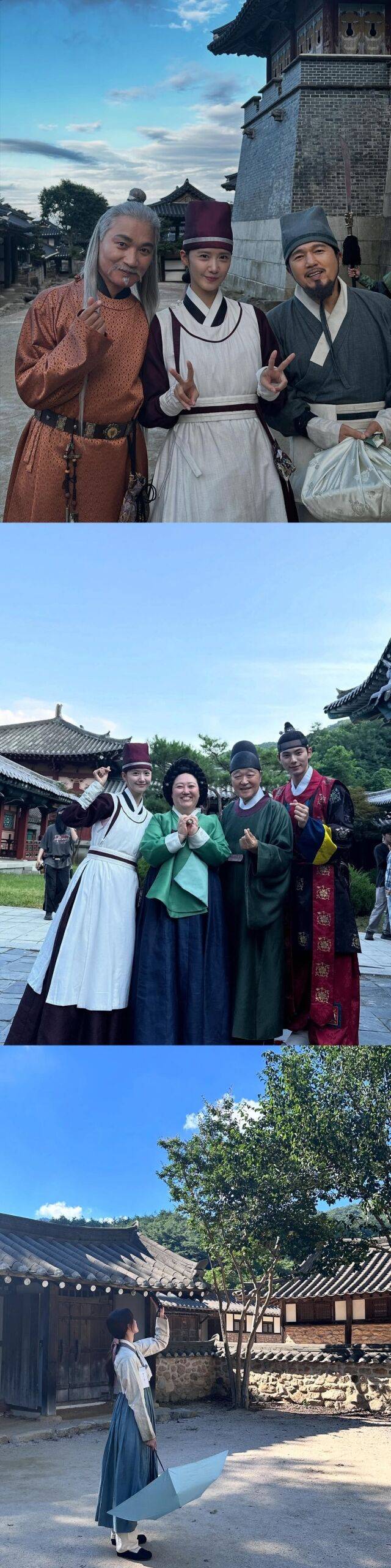 그룹 소녀시대 멤버 겸 배우 임윤아가 '폭군의 셰프' 비하인드 컷을 공개했다. / 임윤아 인스타그램