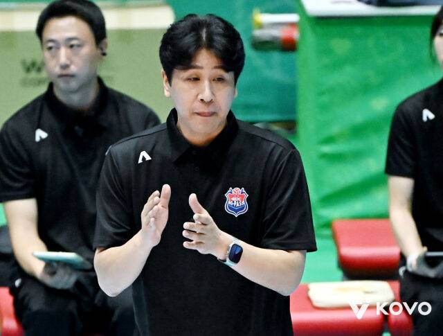 한국도로공사 김종민 감독./KOVO