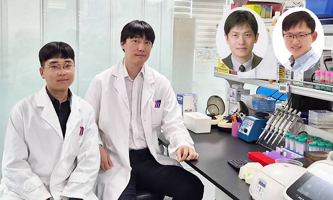 이번 연구를 수행한 KAIST 연구진. 홍세명(왼쪽부터) 의과학대학원 박사과정, 김창곤 박사, 김준 교수, 김지훈 교수.[KAIST 제공]