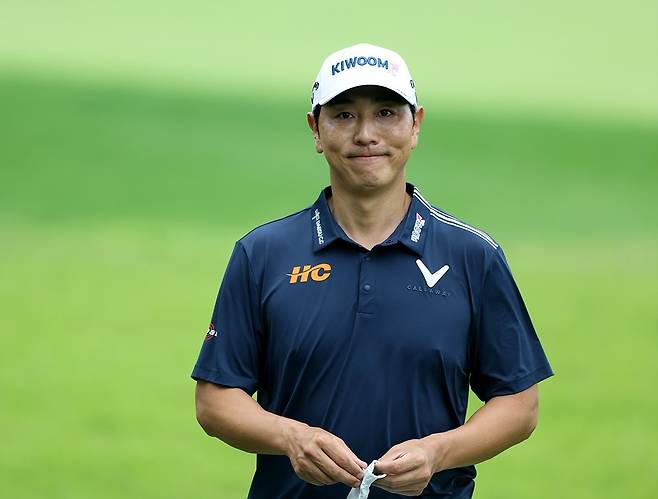 그린을 응시하는 배상문. [KPGA 제공. 재판매 및 DB 금지]