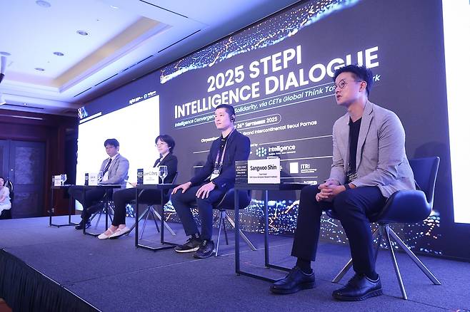 대만 산업기술연구원과 공동 수행한 우주 연구 발제 모습 [STEPI 제공. 재판매 및 DB 금지]