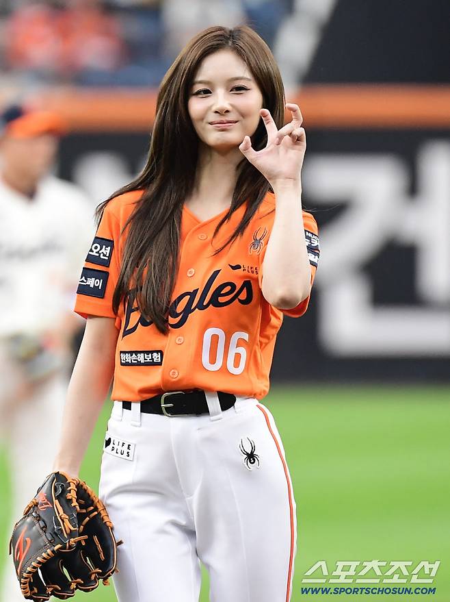 한화 이글스 독수리 발톱 세리머니.