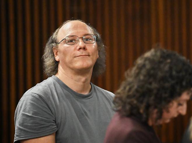 부모를 살해한 혐의로 기소된 미국 남성 로렌츠 크라우스. /AP연합뉴스