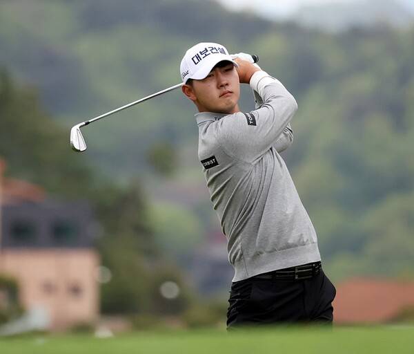 2025년 일본프로골프투어(JGTO) 제9회 파나소닉 오픈 골프챔피언십에 출전한 고군택 프로. 사진제공=KPGA