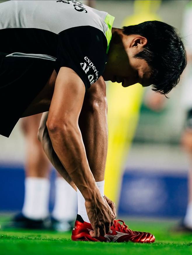 알 아인 미드필더 박용우. 사진=알 아인 SNS