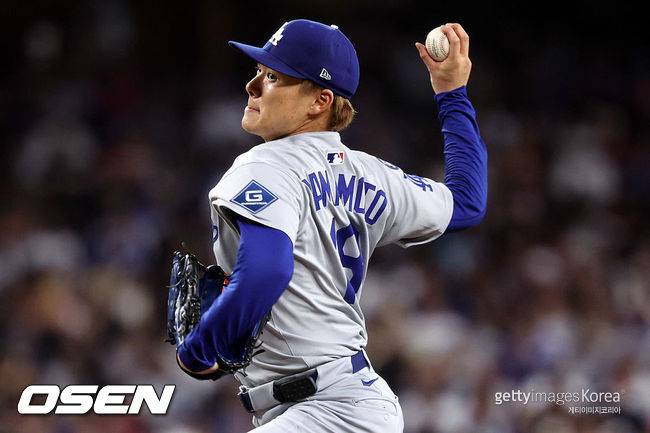 [사진] LA 다저스 야마모토 요시노부. ⓒGettyimages(무단전재 및 재배포 금지)