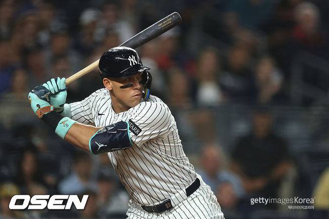 [사진] 뉴욕 양키스 애런 저지. ⓒGettyimages(무단전재 및 재배포 금지)
