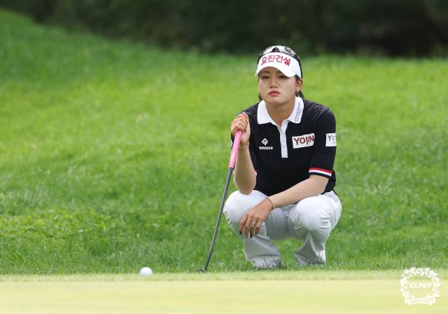 단독 선두에 나선 노승희. 사진 제공=KLPGA