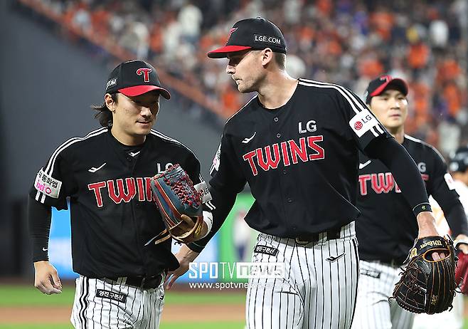 ▲ LG는 28일 대전 한화전에서 승리하면 2025년 시즌 정규시즌 우승을 확정할 수 있다 ⓒ곽혜미 기자