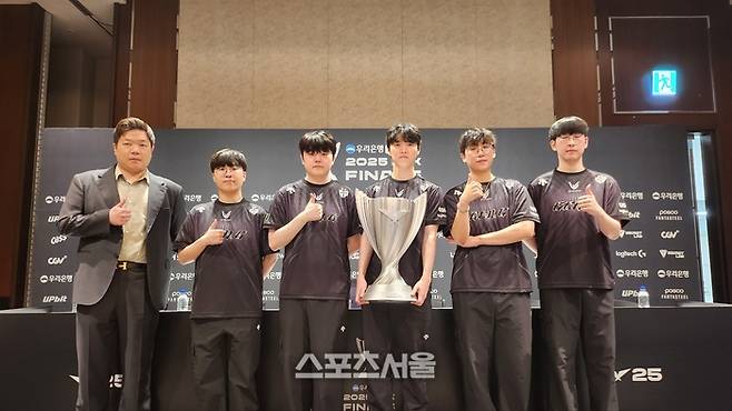 젠지가 28일 열린 LCK 결승전에서 한화생명을 꺾고 우승을 차지했다. 영종도=김민규 기자 kmg@sportsseoul.com