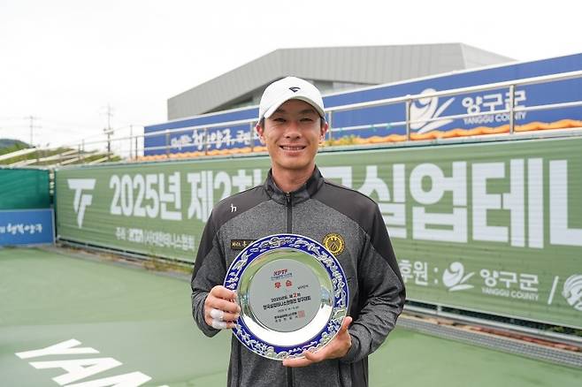 대회 3관왕에 오른 홍성찬(사진/김도원 기자)