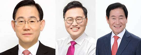 왼쪽부터 주호영 국회부의장, 홍석준 전 국회의원, 곽대훈 2.28 민주운동 기념사업회장 [사진=각 페이스북 캡처]