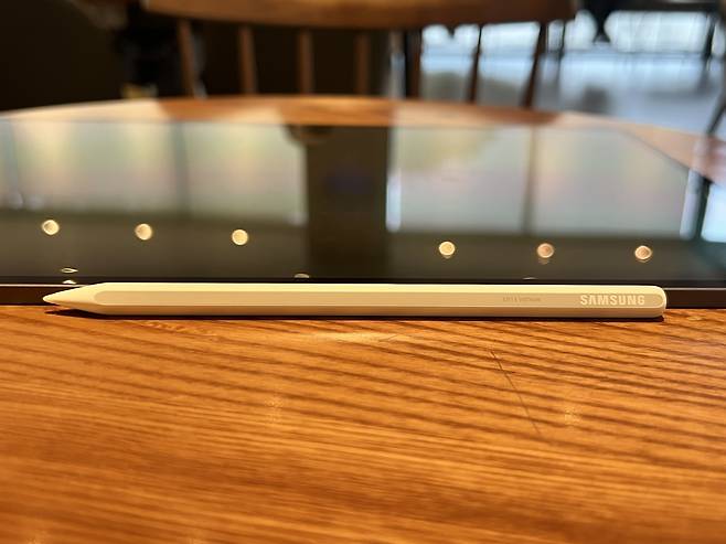 삼성전자 갤럭시 탭 S11 울트라에 포함된 신형 S펜 [박혜림 기자/rim@]