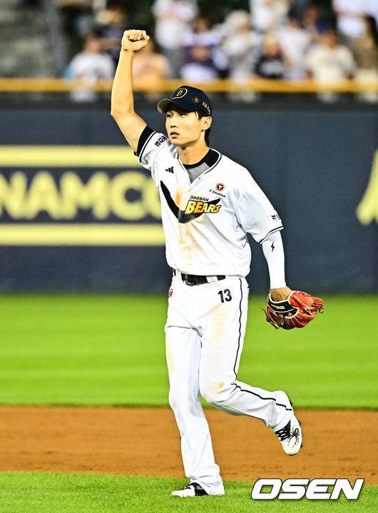 [OSEN=지형준 기자] 두산 이유찬. 2025.07.06 / jpnews@osen.co.kr