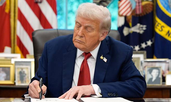 도널드 트럼프 미국 대통령. AP연합뉴스