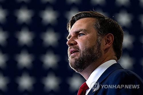 JD 밴스 미국 부통령 [로이터 연합뉴스 자료사진. 재판매 및 DB 금지]