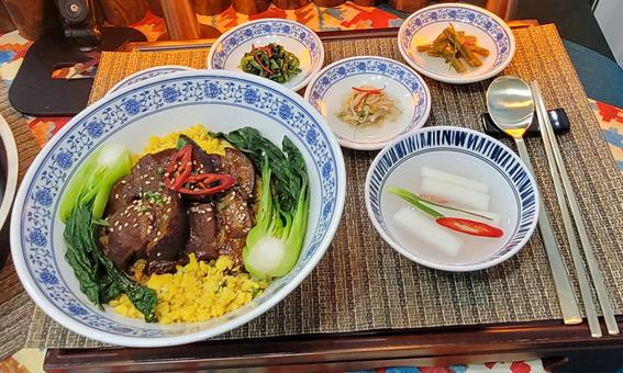 서울만남(부산)휴게소 말죽거리 한돈 동파육덮밥. 사진=한국도로공사 서울경기본부