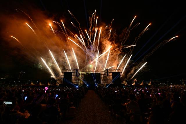 거제시는 지난 27·28일 양일간 고현항 특설 무대와 라온체육공원 일원에서 제31회 거제시민의 날 기념행사를 열었다. 거제시 제공