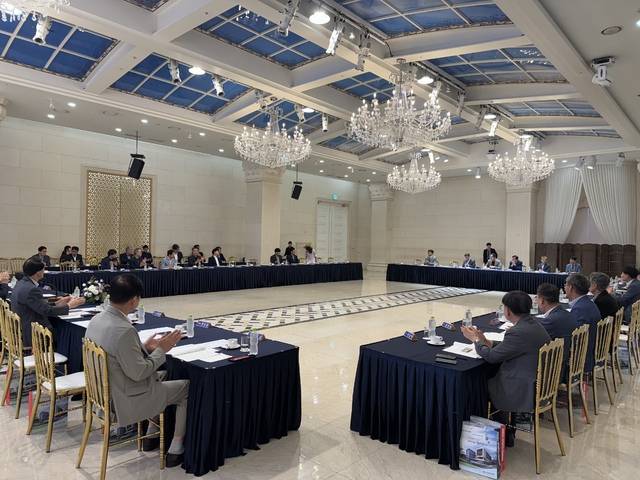 대구광역시체육회가 29일 오후 2시 호텔수성 피오니홀에서 민선 2기 제10차 이사회를 진행하고 있다. 대구광역시체육회 제공