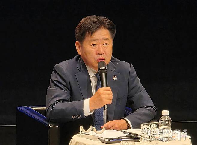 29일 열린 제주발전연구원 주최 '지속가능한 사회 전환을 위한 제주 진단 토론회'