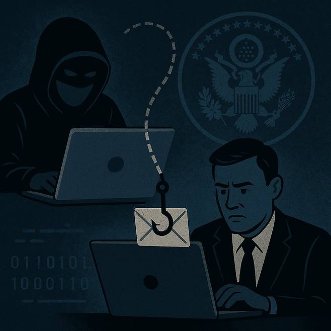 AI가 생성한 해커 이미지. /조선DB