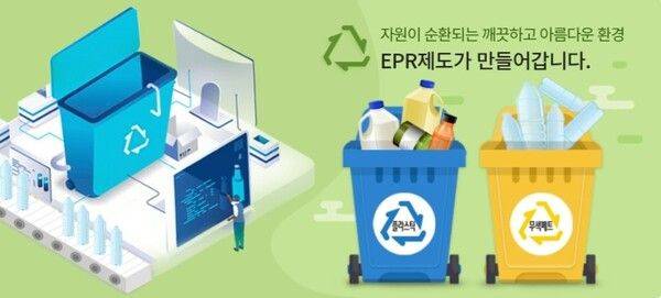 생산자책임재활용(EPR) 제도 홍보 카드뉴스. ⓒ한국환경공단