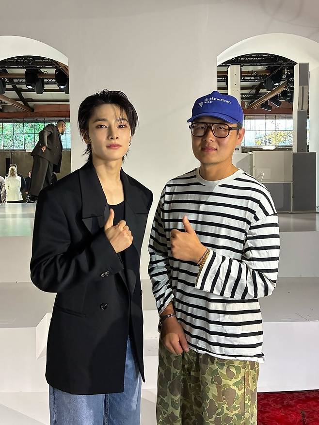 스트레이 키즈 아이엔과 이광호 작가