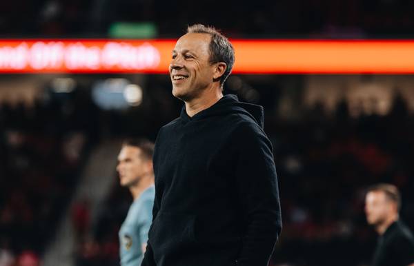 체룬돌로 감독은 이날 승리로 통산 100승을 달성했다. 사진 제공= LAFC