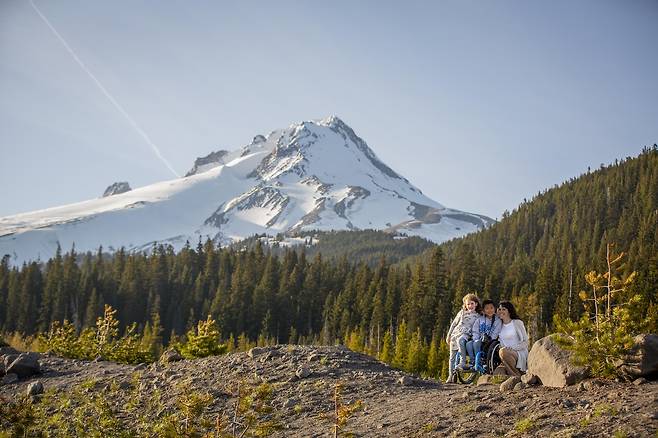 청정지대 오리건주 후드산은 포틀랜드 컬러비아강 협곡투어때 만난다.