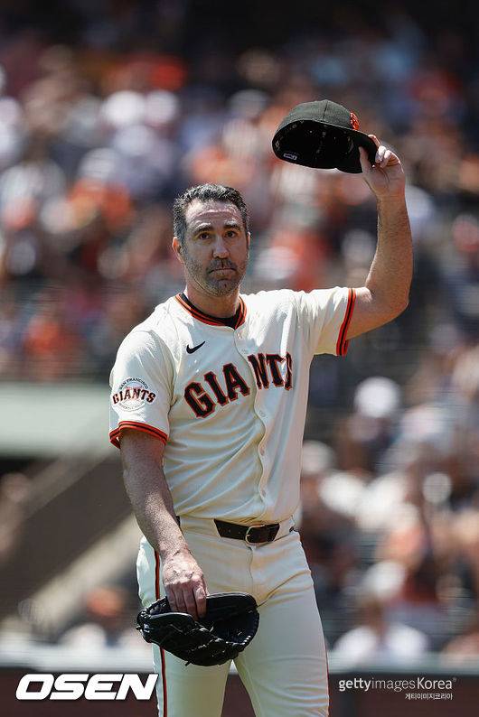 [사진] 샌프란시스코 저스틴 벌랜더. ⓒGettyimages(무단전재 및 재배포 금지)