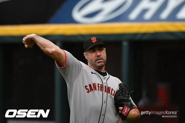 [사진] 샌프란시스코 저스틴 벌랜더. ⓒGettyimages(무단전재 및 재배포 금지)