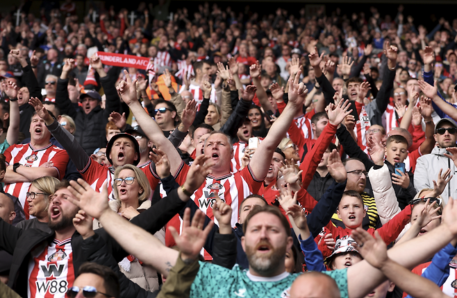 선덜랜드 팬. 게티이미지