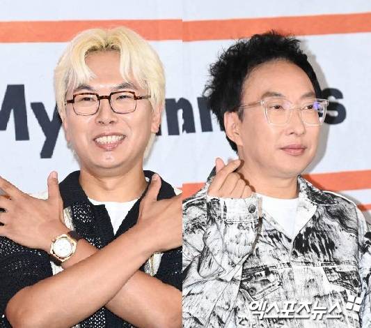 김태호 PD와 박명수.