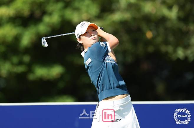 방신실이 28일 끝난 하이트진로 챔피언십에서 3위에 올라 시즌 4번째로 10억원 클럽에 가입했다. (사진=이데일리 골프in 조원범 기자)