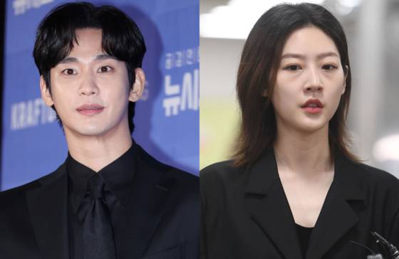 배우 김수현(왼쪽), 고 김새론. 〈사진=김현우 엔터뉴스팀 기자 kim.hyunwoo3@jtbc.co.kr (콘텐트비즈니스본부)〉