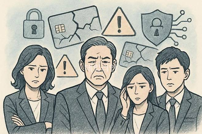 국내 카드사들이 수익성 악화와 소비자 혜택 축소, 대출 연체율 상승, 보안 투자 부실 등 복합적인 부담에 직면했다.ⓒ데일리안 AI 삽화 이미지