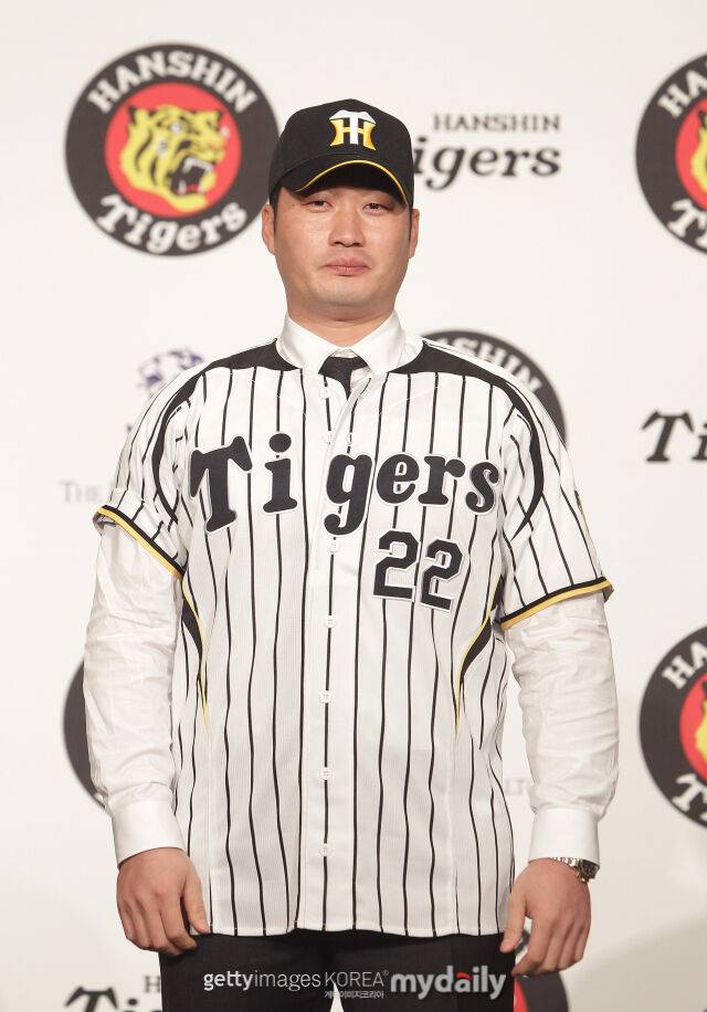 한신 타이거즈 입단식 당시 오승환./게티이미지코리아